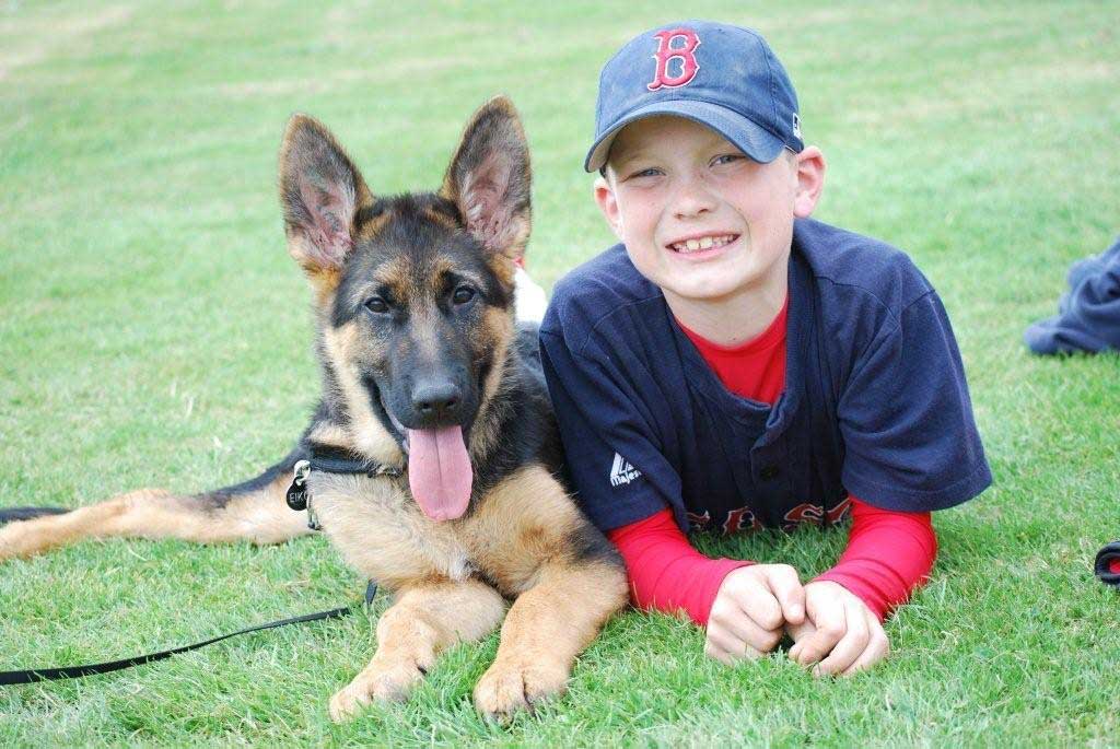 German Shepherd Dogs with Children